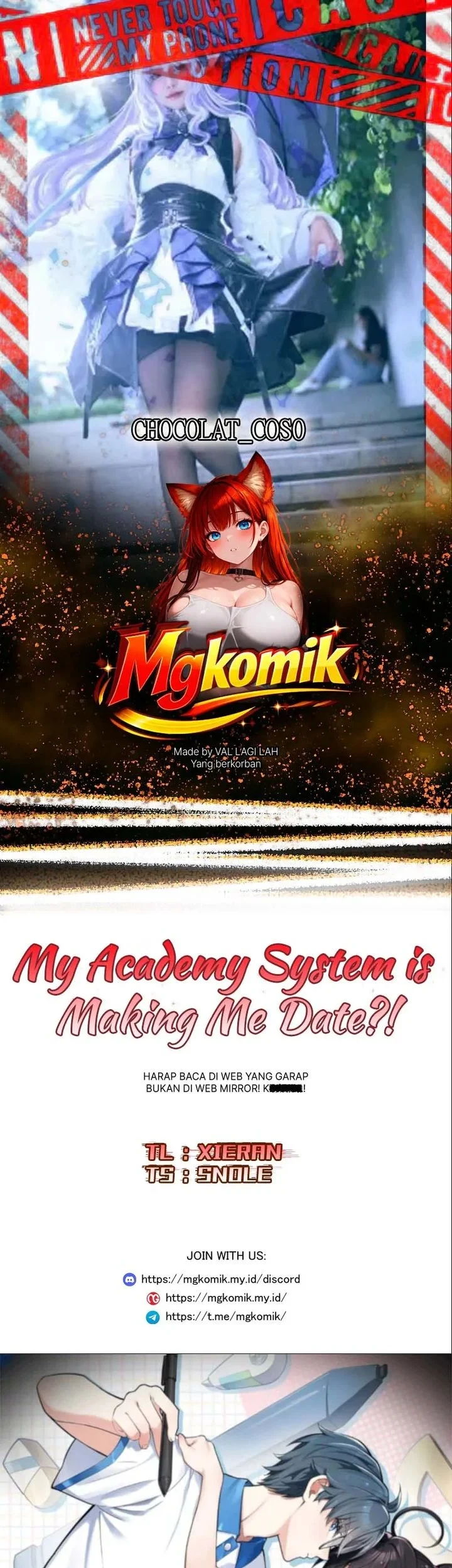 Komik My Academic System Is Making Me Date?! Chapter 15 gambar 1