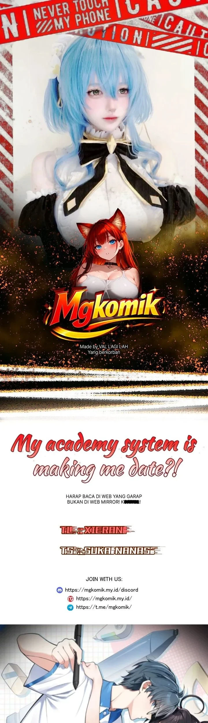 Komik My Academic System Is Making Me Date?! Chapter 17 gambar 1
