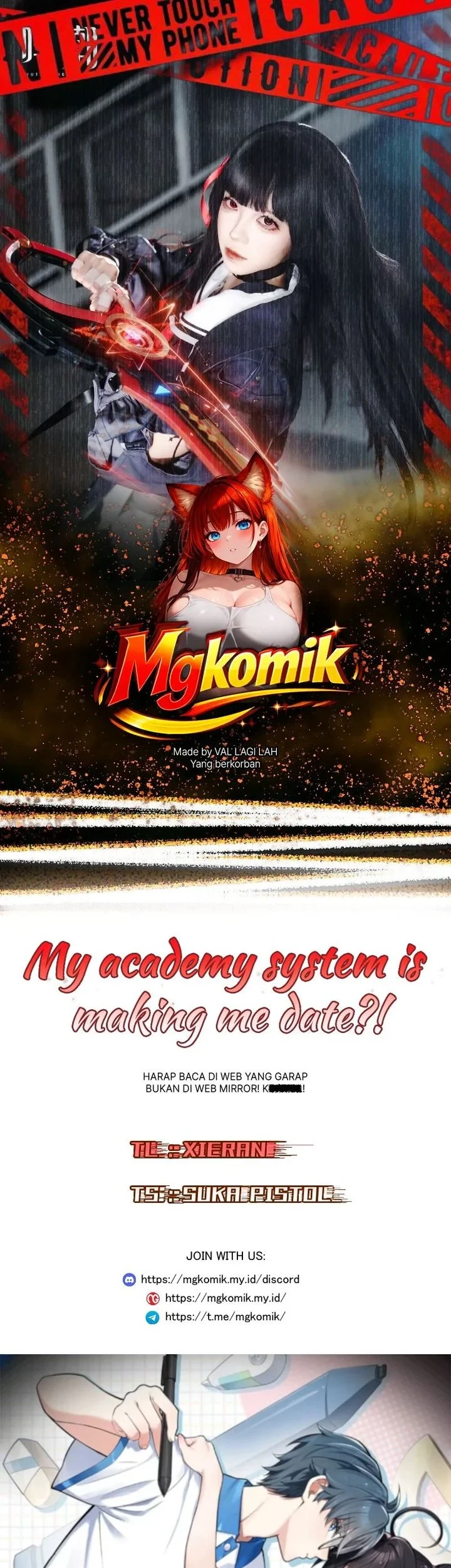 Komik My Academic System Is Making Me Date?! Chapter 18 gambar 1