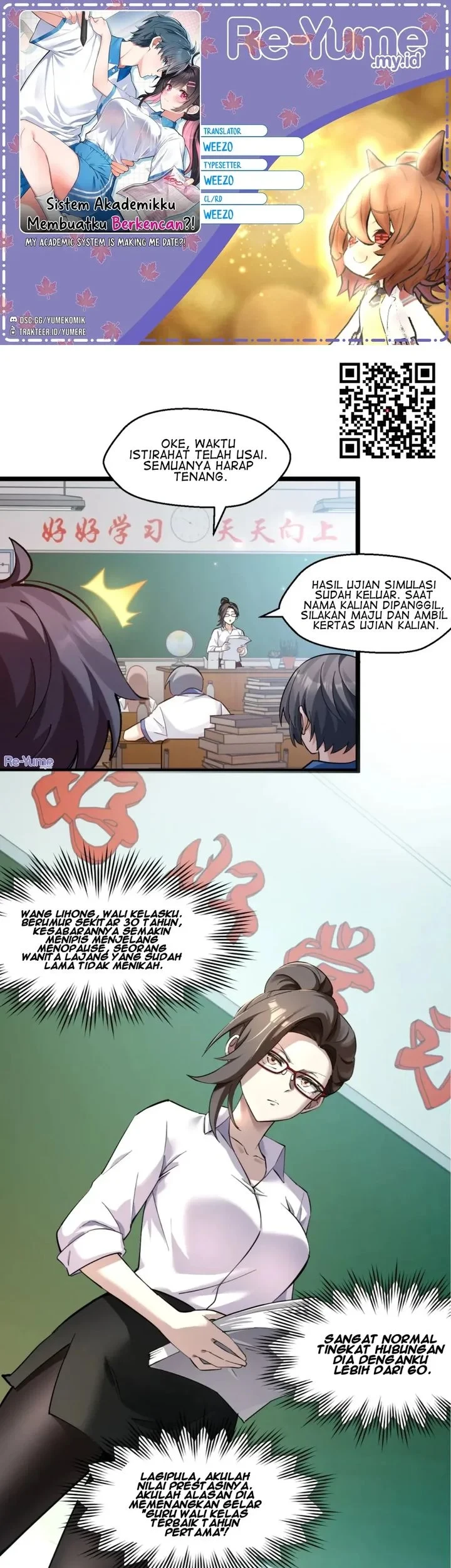 Komik My Academic System Is Making Me Date?! Chapter 2 gambar 1