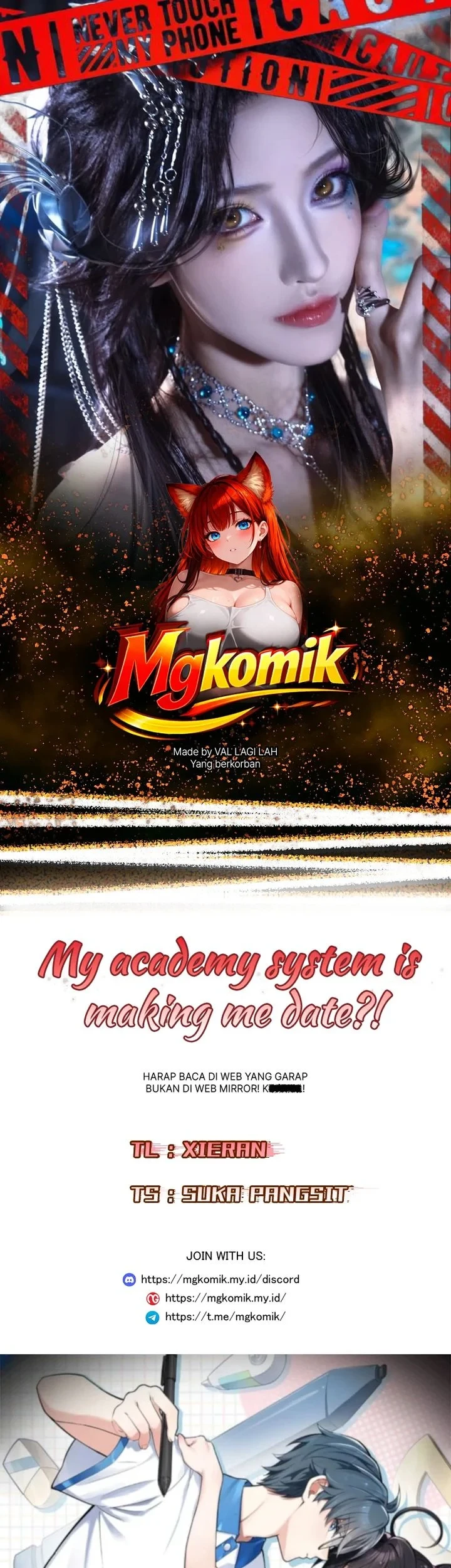 Komik My Academic System Is Making Me Date?! Chapter 20 gambar 1