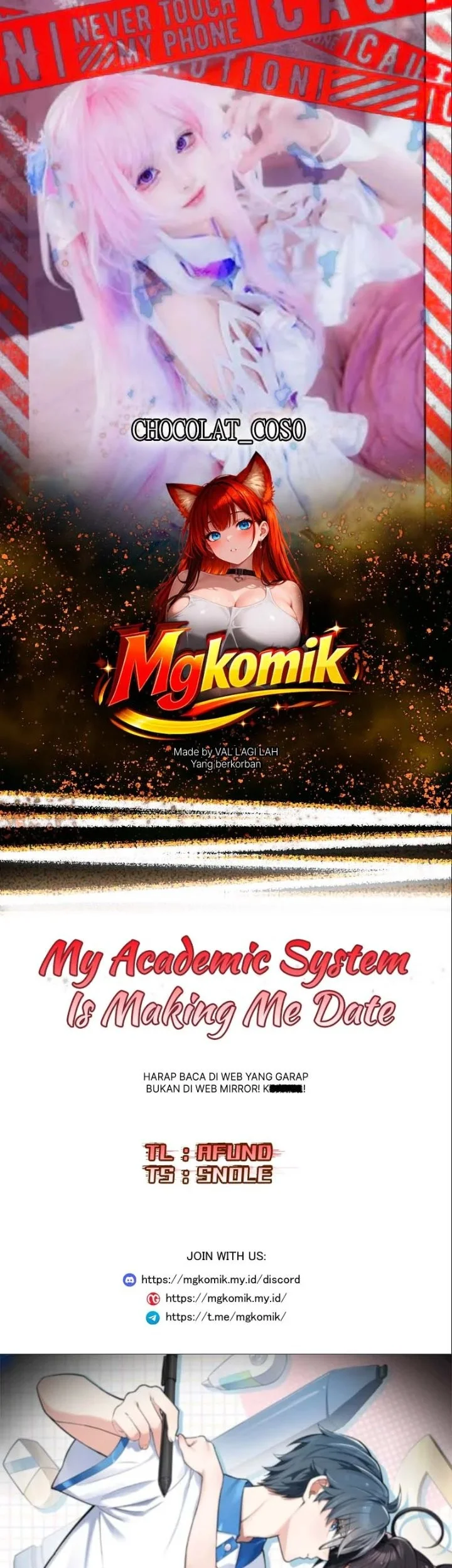 Komik My Academic System Is Making Me Date?! Chapter 27 gambar 1