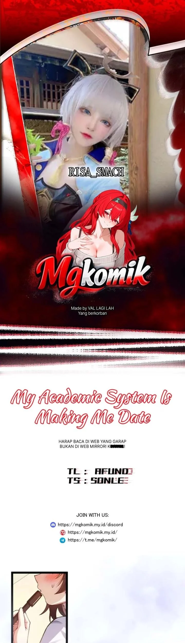 Komik My Academic System Is Making Me Date?! Chapter 28 gambar 1
