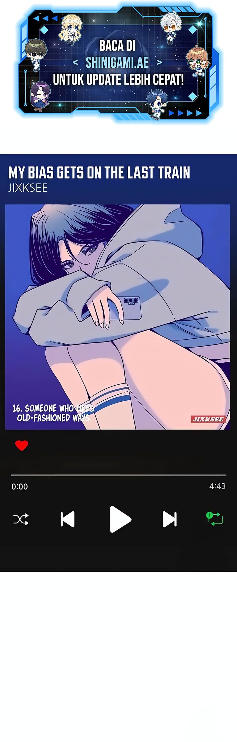 Manhwa My Bias Gets On The Last Train Chapter 16 gambar 2
