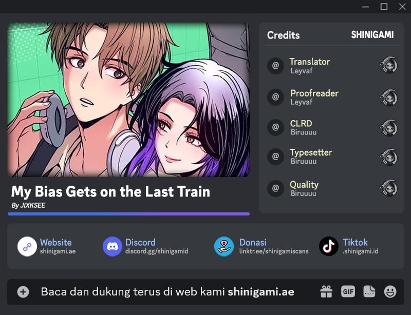 Komik My Bias Gets On The Last Train Chapter 22 gambar 1