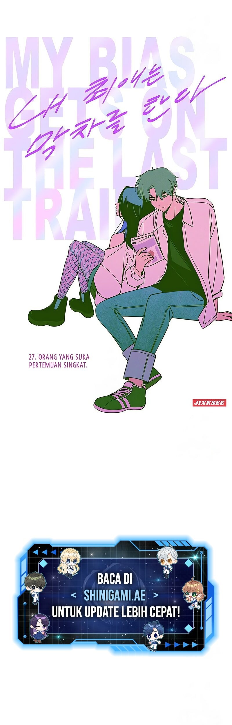 Manhwa My Bias Gets On The Last Train Chapter 27 gambar 2