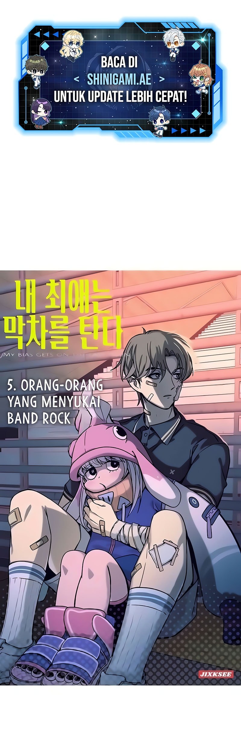 Manhwa My Bias Gets On The Last Train Chapter 5 gambar 2
