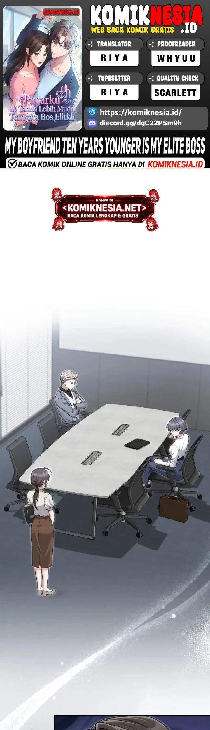 Komik My Boyfriend Ten Years Younger Is My Elite Boss Chapter 13 gambar 1