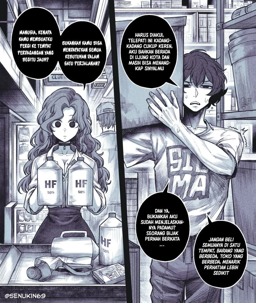 Komik My Co-worker Is an Eldritch X! Chapter 4 gambar 1