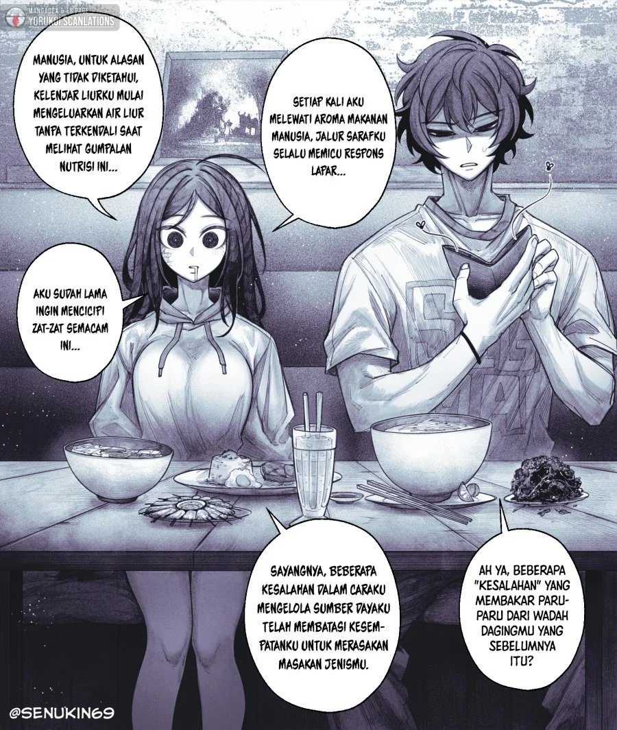 Komik My Co-worker Is an Eldritch X! Chapter 7.1 gambar 1