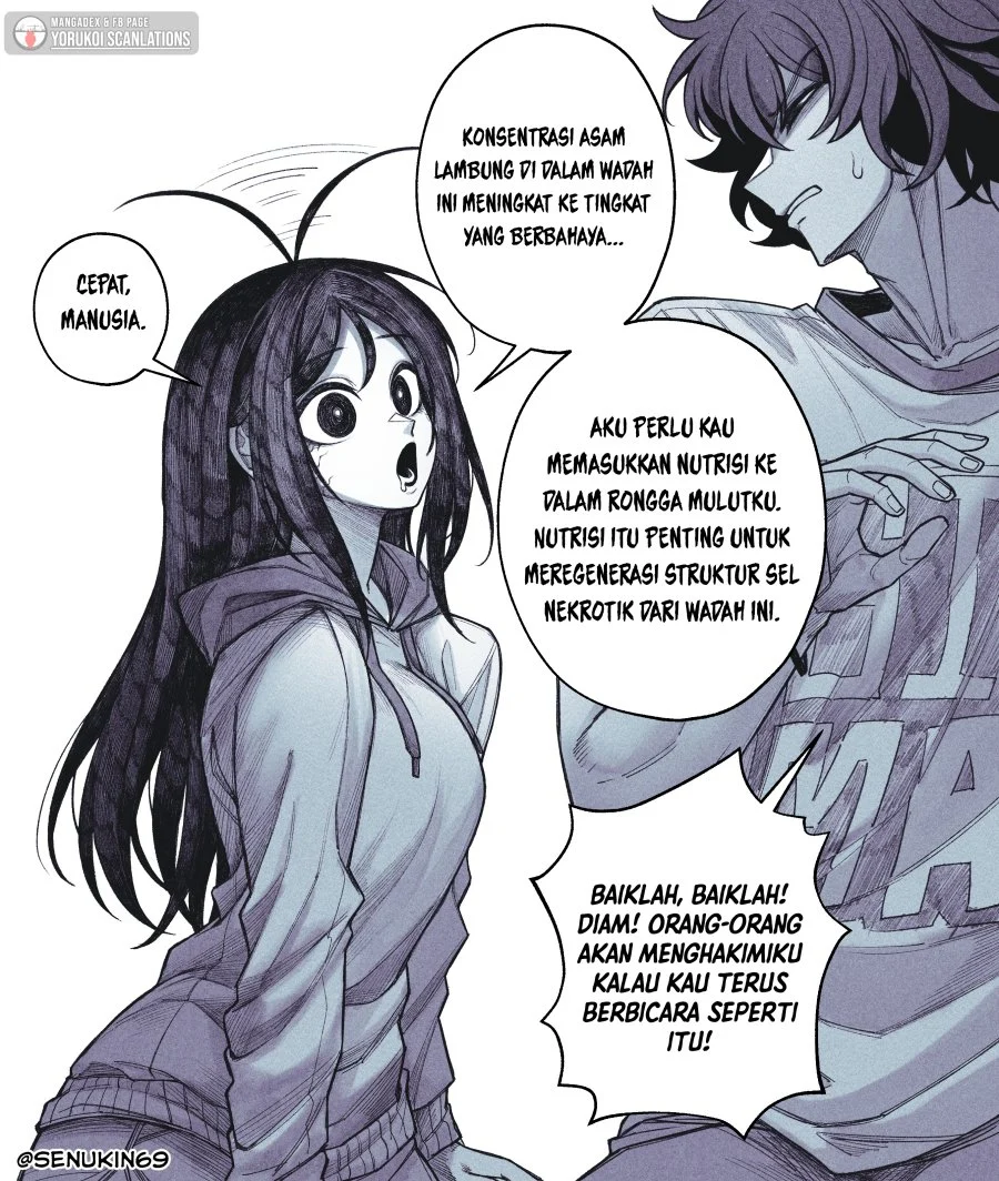 Komik My Co-worker Is an Eldritch X! Chapter 7.2 gambar 1