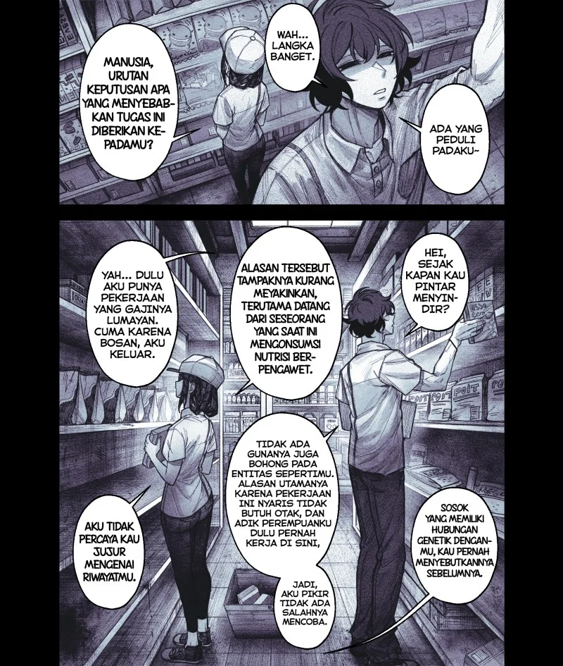 Komik My Co-worker Is an Eldritch X! Chapter 8.2 gambar 1