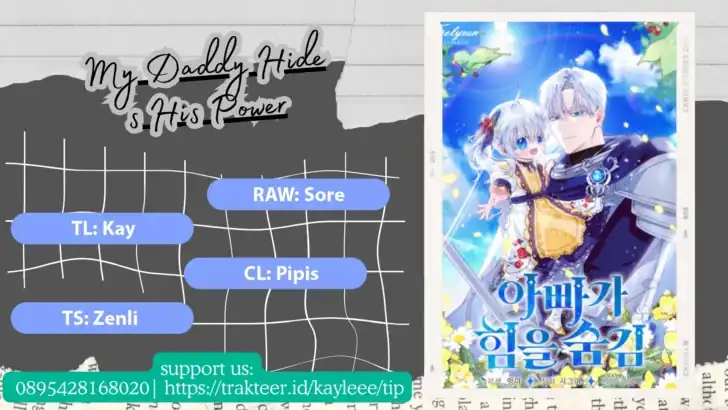 Komik My Daddy Hid His Power Chapter 17 gambar 1