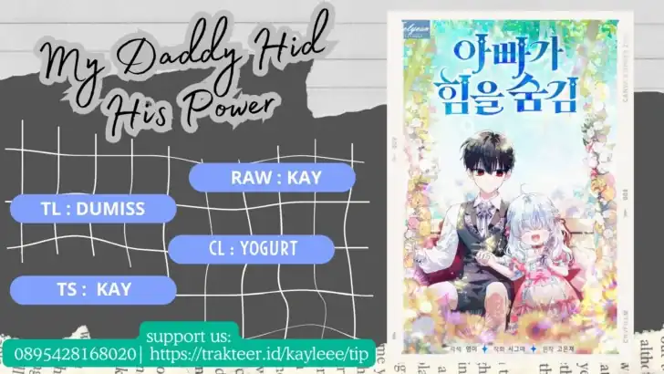 Komik My Daddy Hid His Power Chapter 43 gambar 1