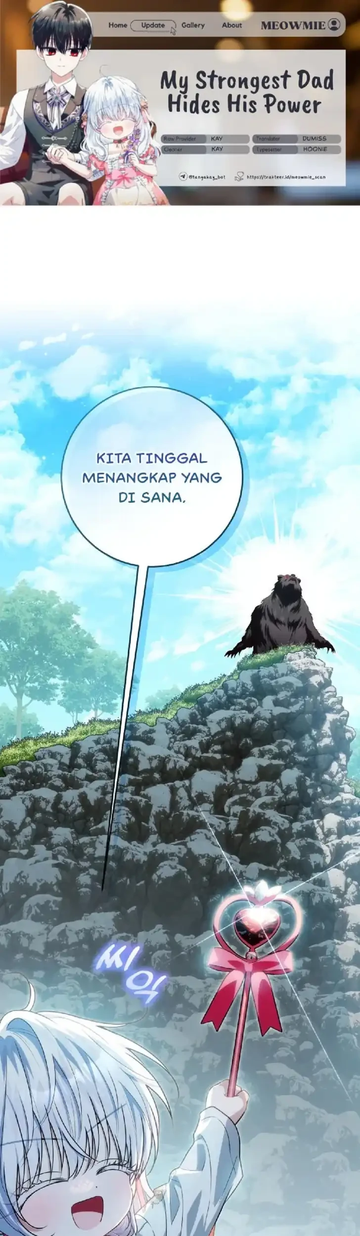 Komik My Daddy Hid His Power Chapter 64 gambar 1