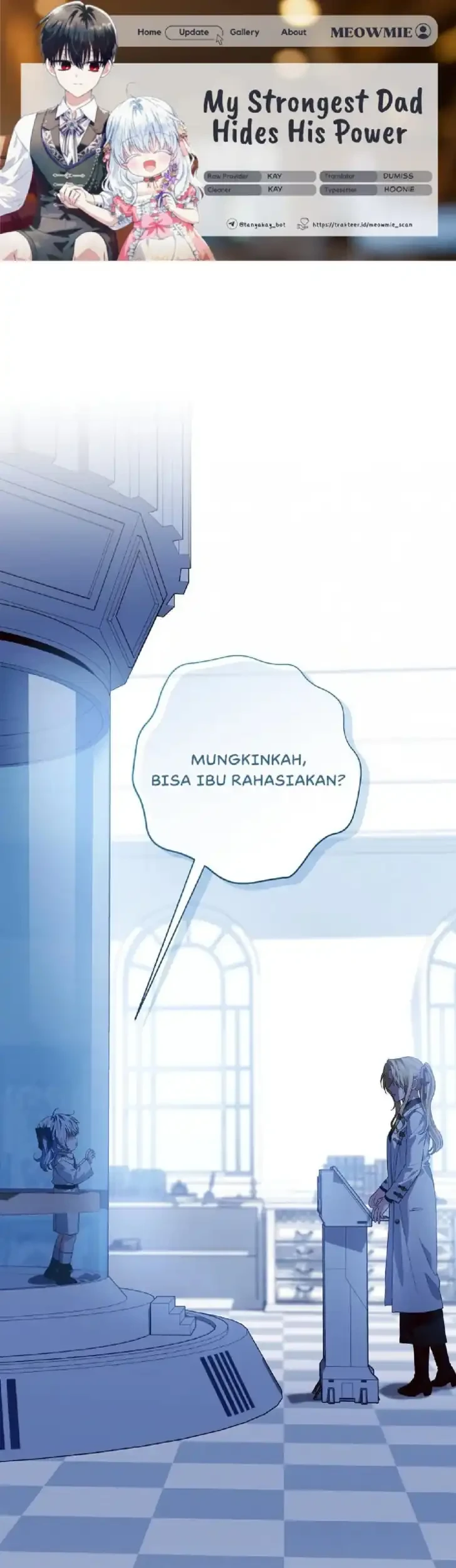 Komik My Daddy Hid His Power Chapter 65 gambar 1