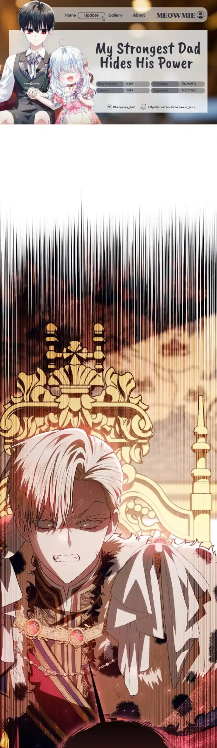 Komik My Daddy Hid His Power Chapter 67 gambar 1