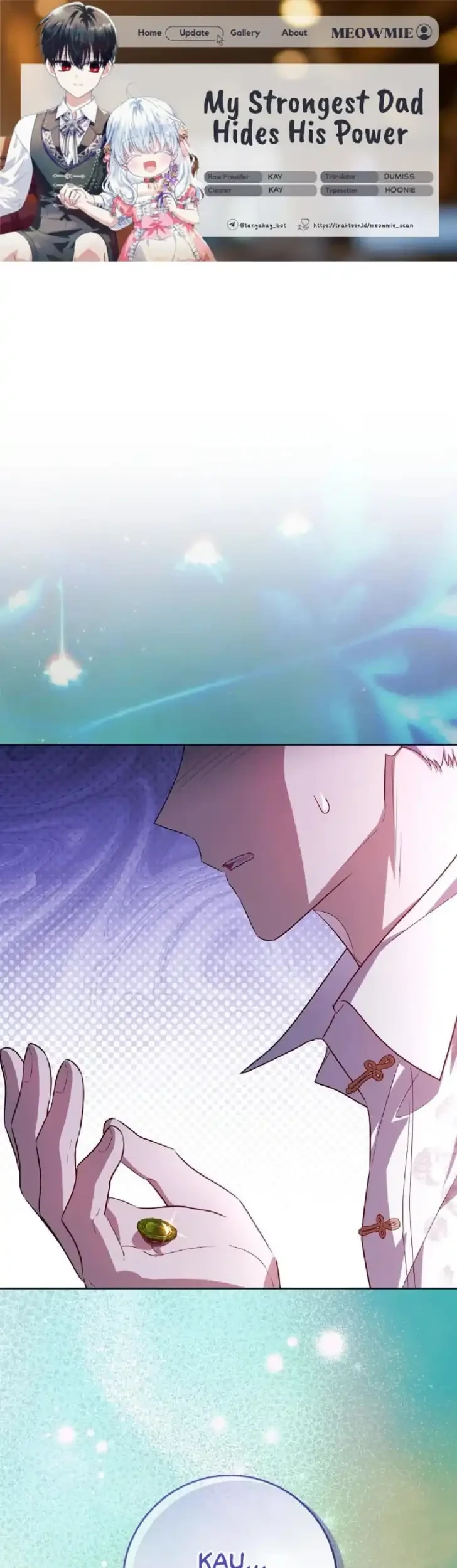 Komik My Daddy Hid His Power Chapter 69 gambar 1