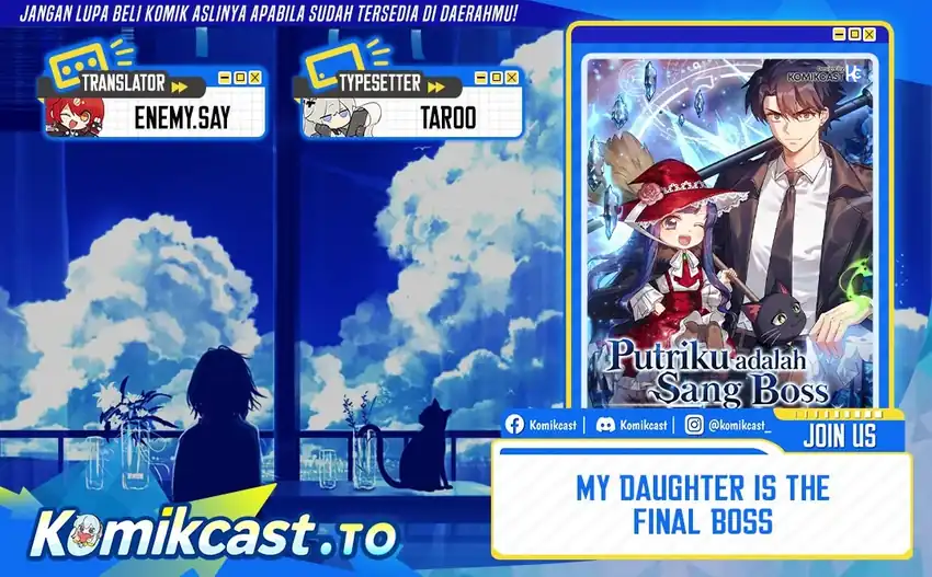 Komik My Daughter is the Final Boss Chapter 158 gambar 1