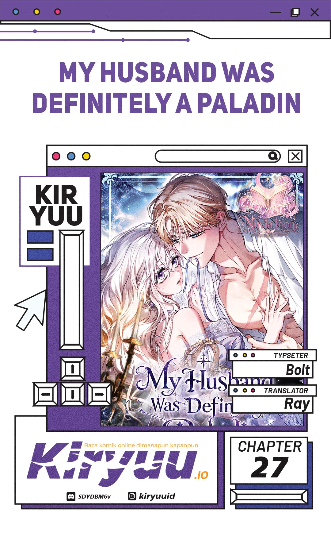 Komik My Husband Was Definitely a Paladin Chapter 27 gambar 1