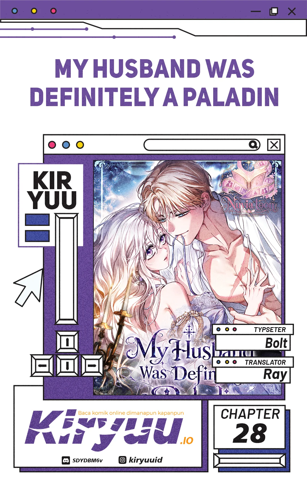 Komik My Husband Was Definitely a Paladin Chapter 28 gambar 1