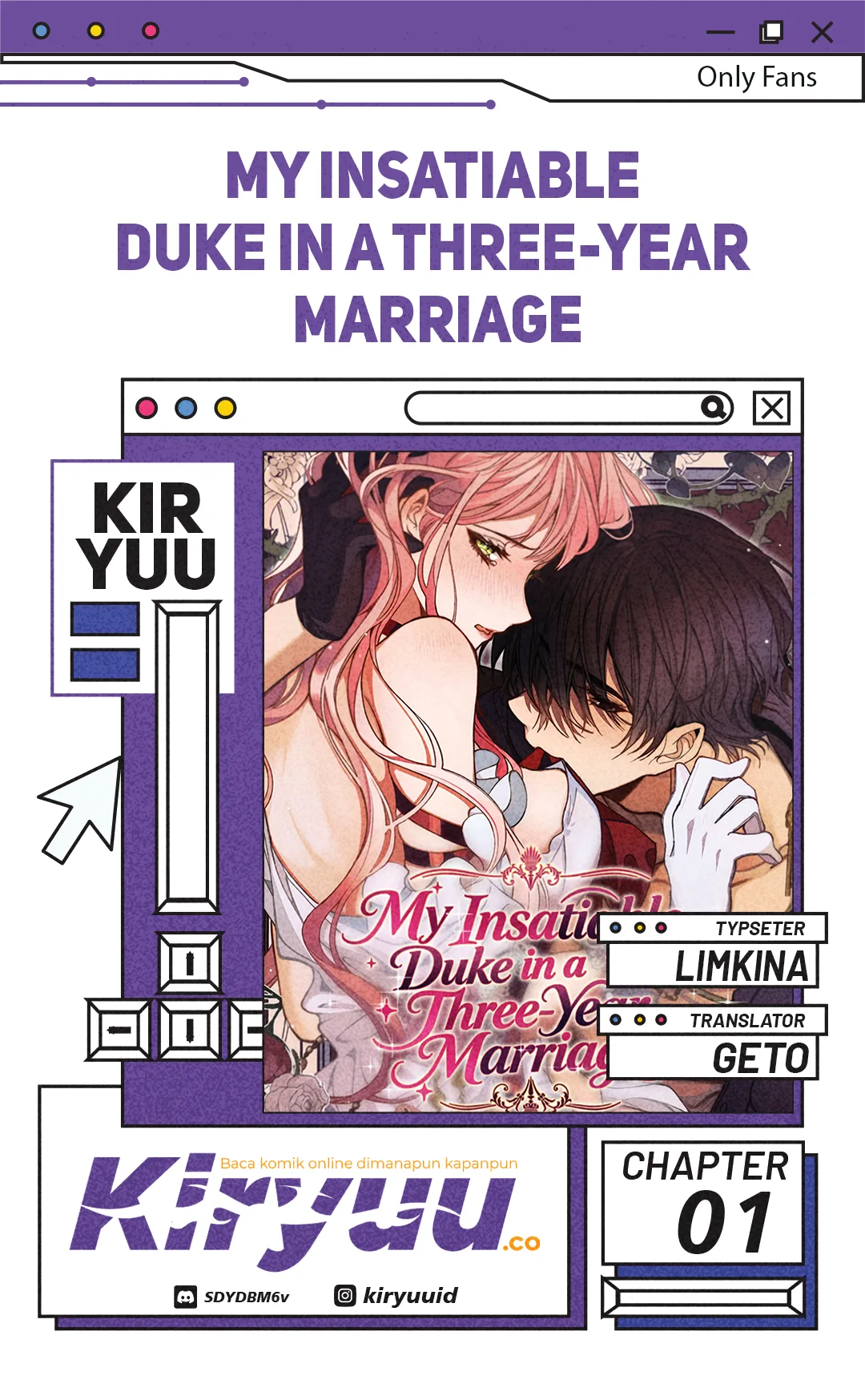Komik My Insatiable Duke in a Three-Year Marriage Chapter 1 gambar 1
