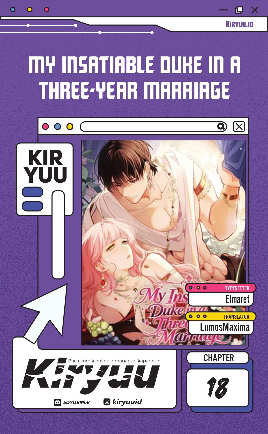 Komik My Insatiable Duke in a Three-Year Marriage Chapter 18 gambar 1