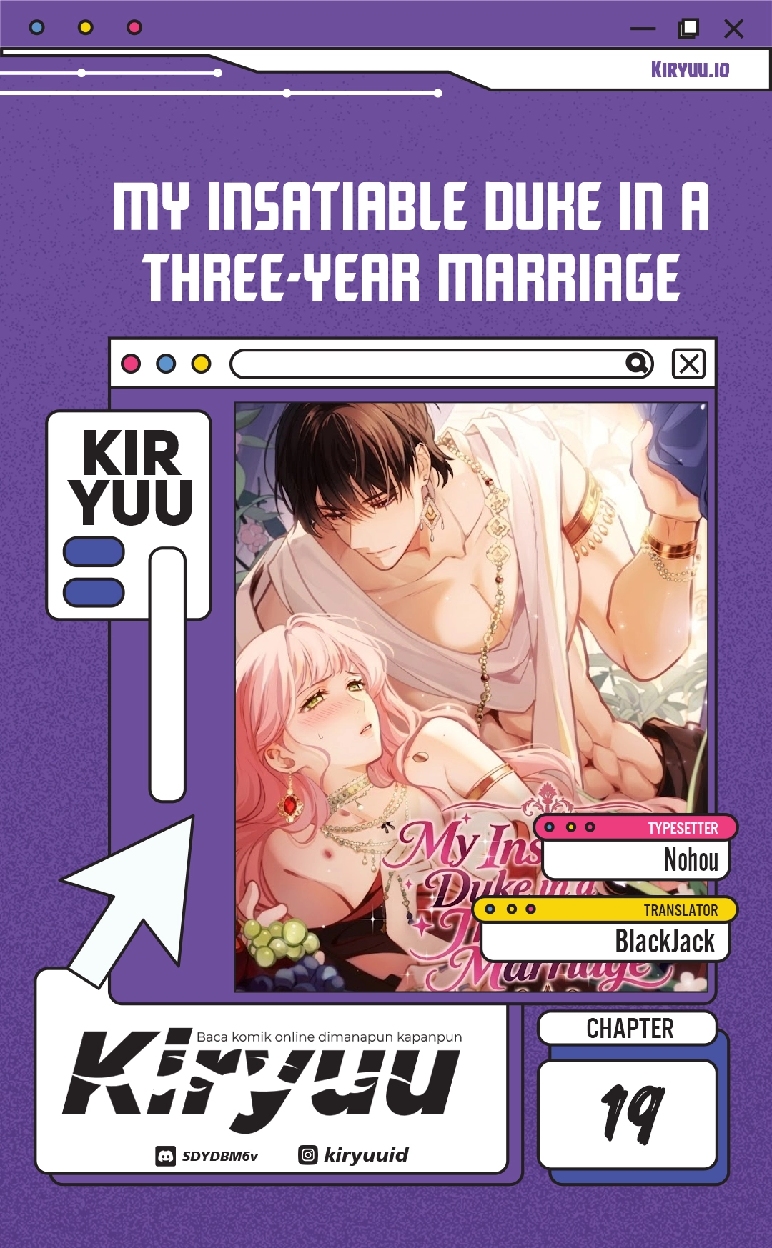 Komik My Insatiable Duke in a Three-Year Marriage Chapter 19 gambar 1