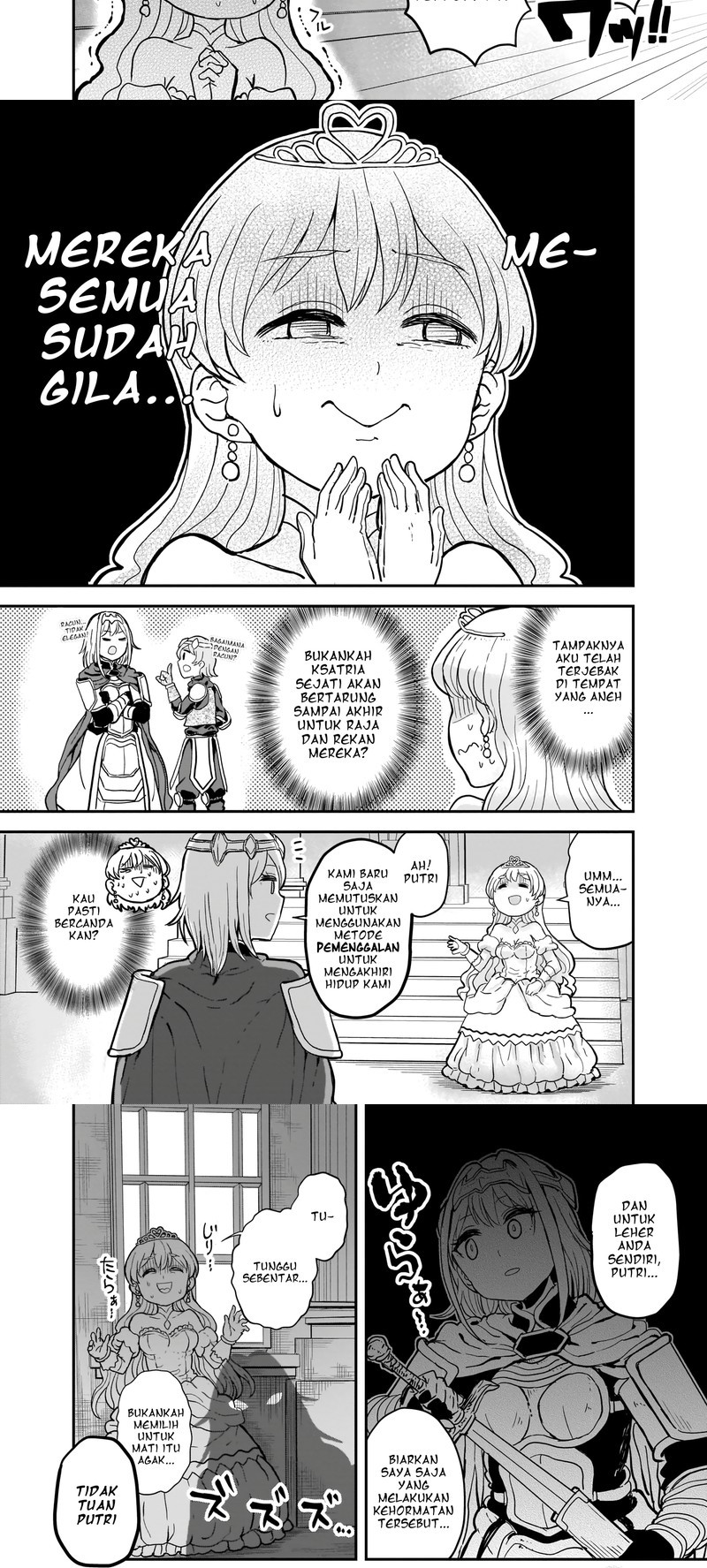“My Princess You Must Die!” Said the Female Knight Chapter 1 - Halaman 3