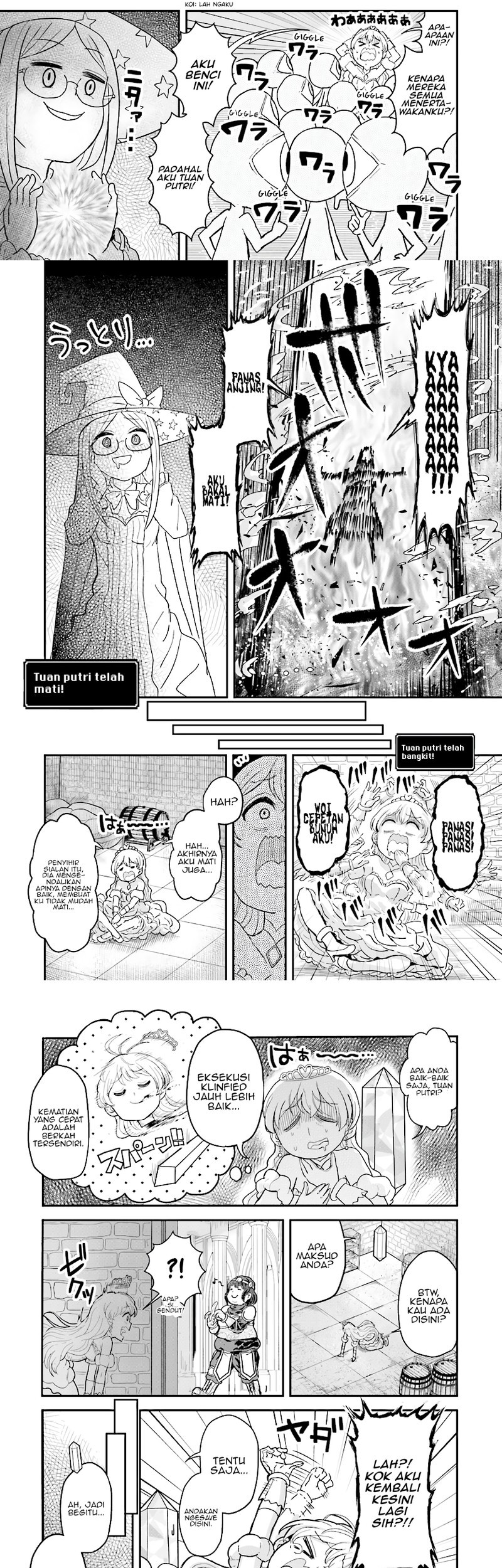 “My Princess You Must Die!” Said the Female Knight Chapter 2 - Halaman 4