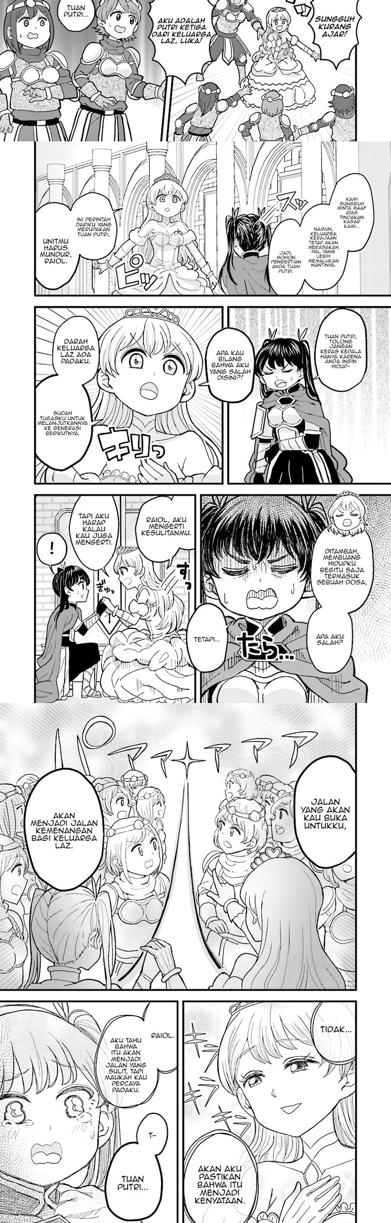 “My Princess You Must Die!” Said the Female Knight Chapter 3 - Halaman 8