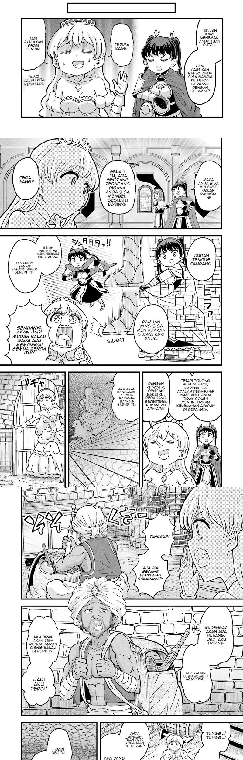 “My Princess You Must Die!” Said the Female Knight Chapter 4.1 - Halaman 4