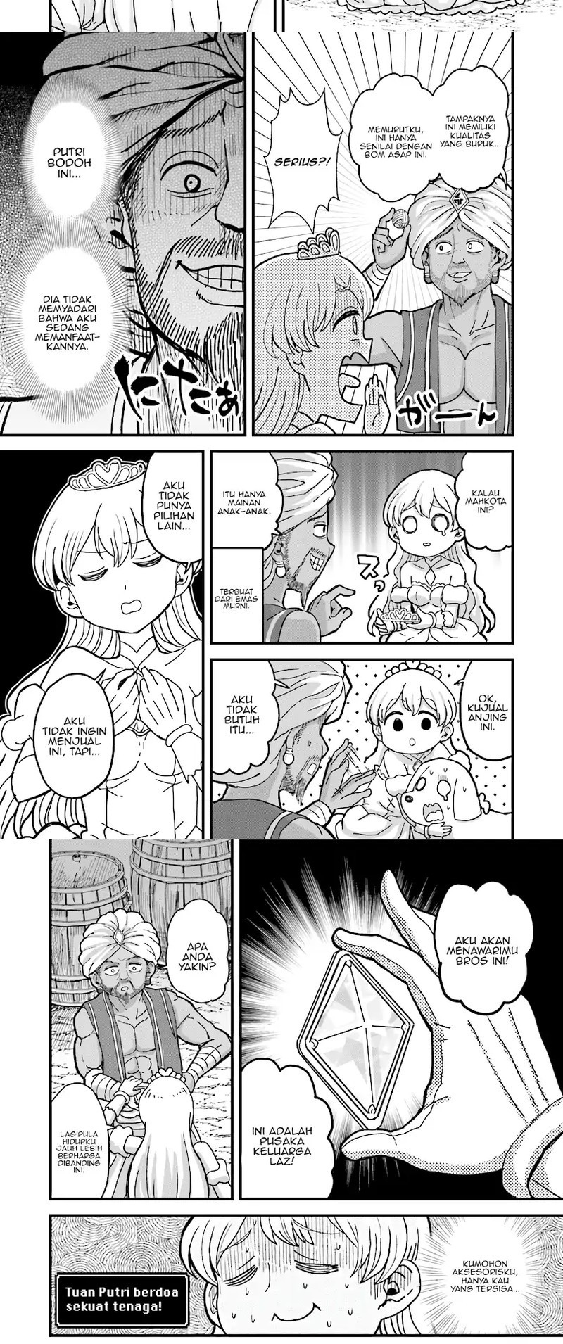 “My Princess You Must Die!” Said the Female Knight Chapter 4.1 - Halaman 6