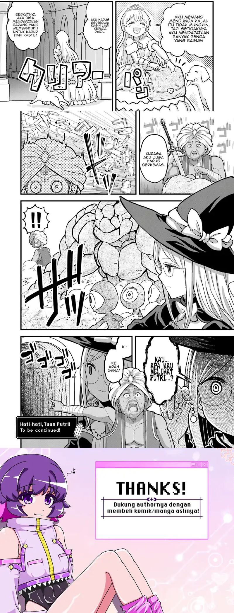 “My Princess You Must Die!” Said the Female Knight Chapter 4.2 - Halaman 4