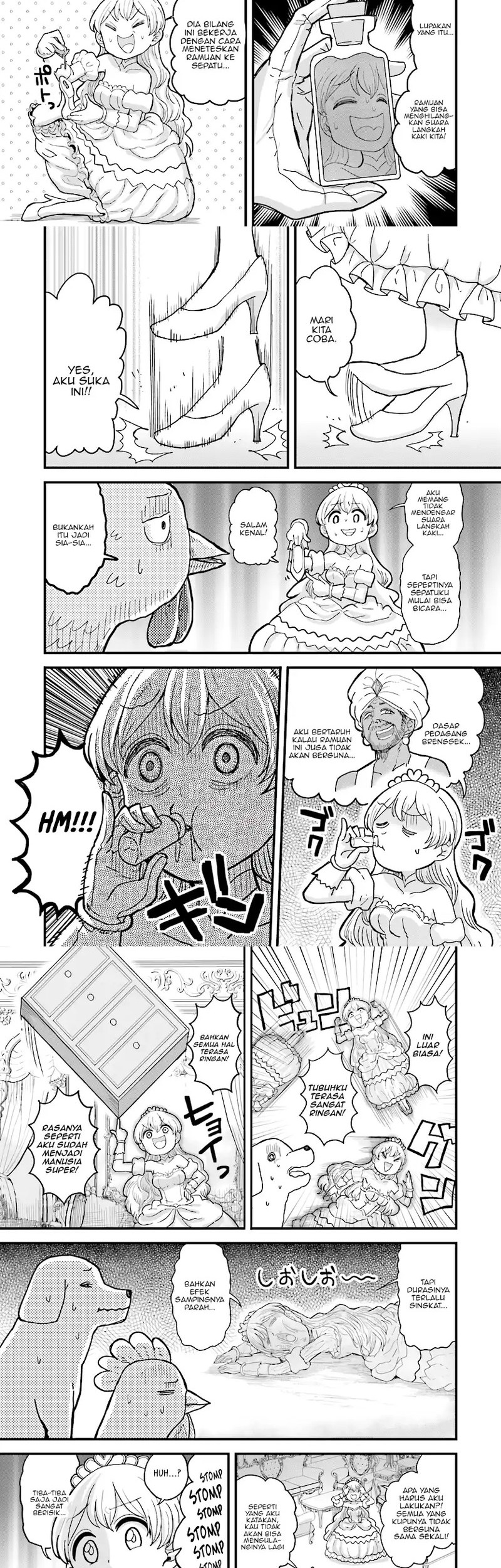“My Princess You Must Die!” Said the Female Knight Chapter 5.2 - Halaman 2