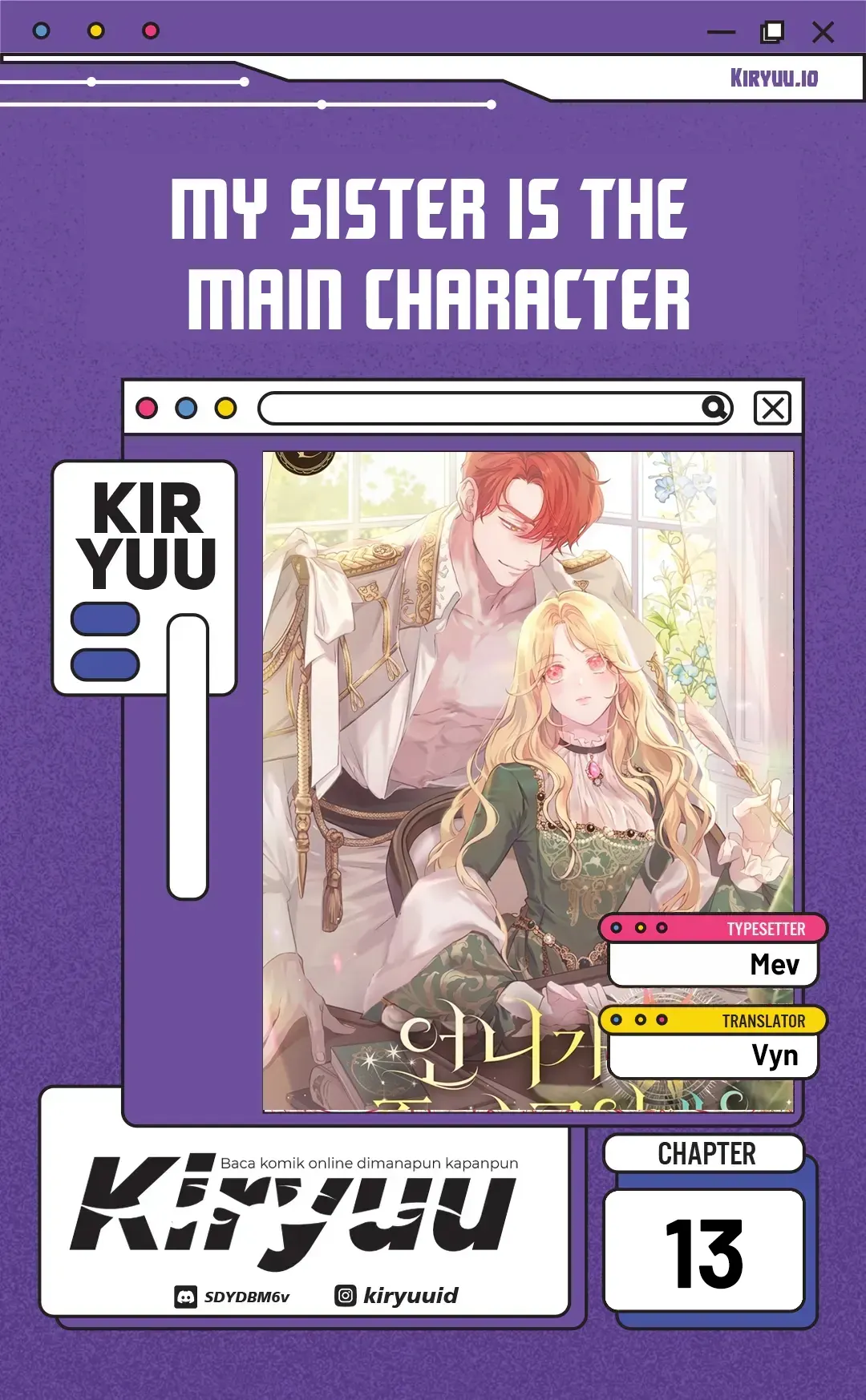 Komik My Sister Is the Main Character Chapter 19 gambar 1