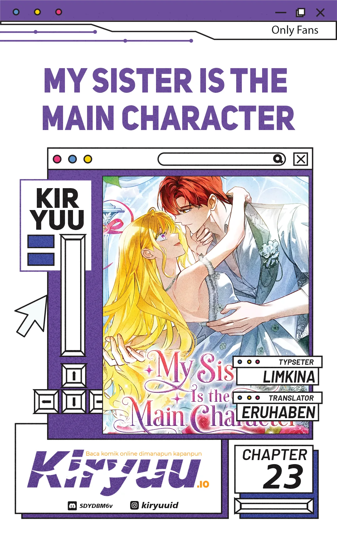 Komik My Sister Is the Main Character Chapter 23 gambar 1