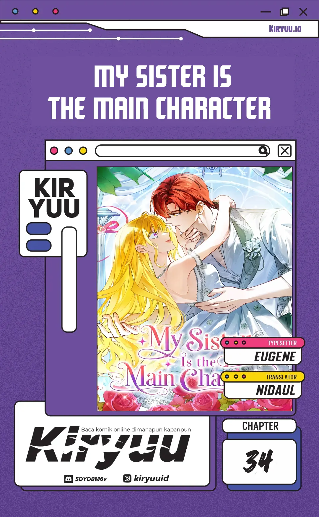 Komik My Sister Is the Main Character Chapter 34 gambar 1
