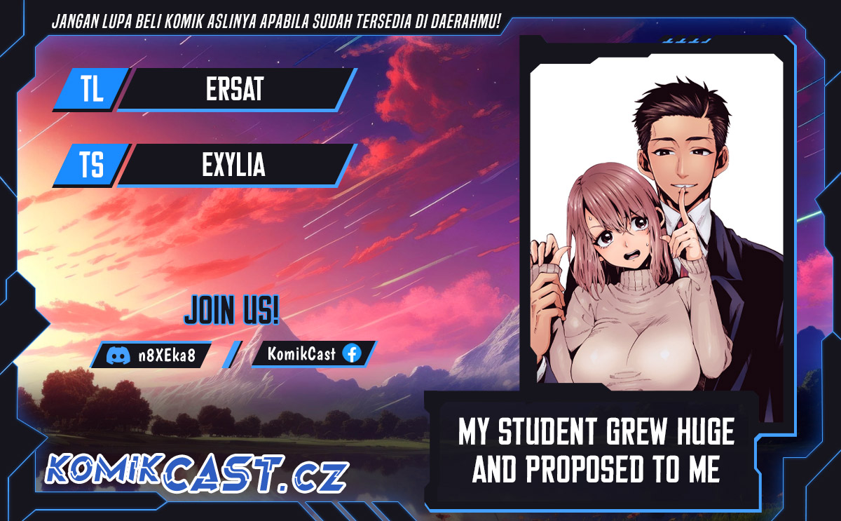 Komik My Student Grew Huge and Proposed to Me Chapter 11 gambar 1