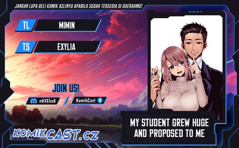Komik My Student Grew Huge and Proposed to Me Chapter 12 gambar 1