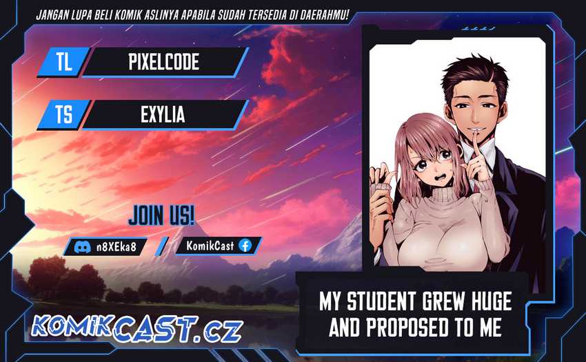 Komik My Student Grew Huge and Proposed to Me Chapter 13 gambar 1