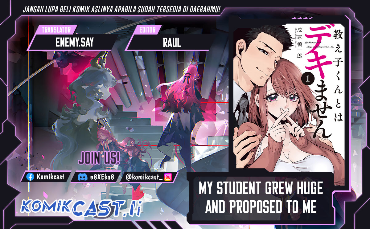 Komik My Student Grew Huge and Proposed to Me Chapter 19 gambar 1
