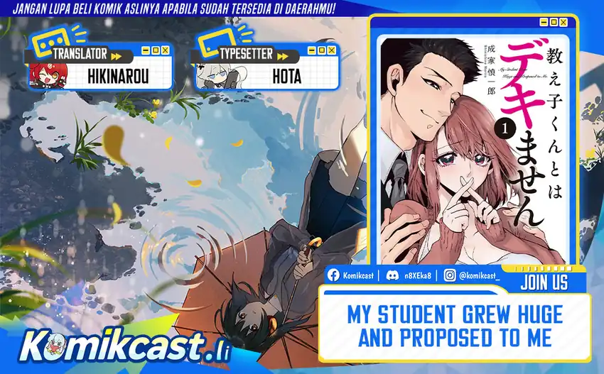 Komik My Student Grew Huge and Proposed to Me Chapter 21 gambar 1