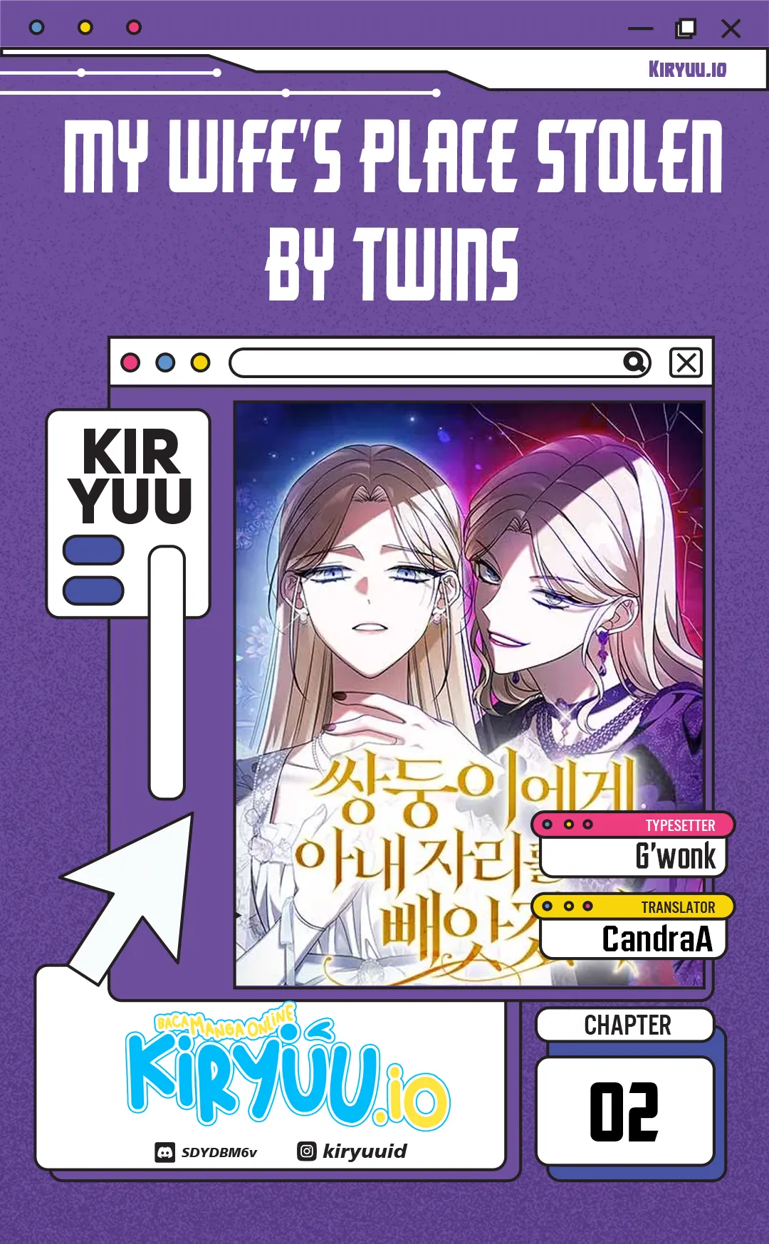 Komik My Twin Stole My Place as His Wife Chapter 2 gambar 1