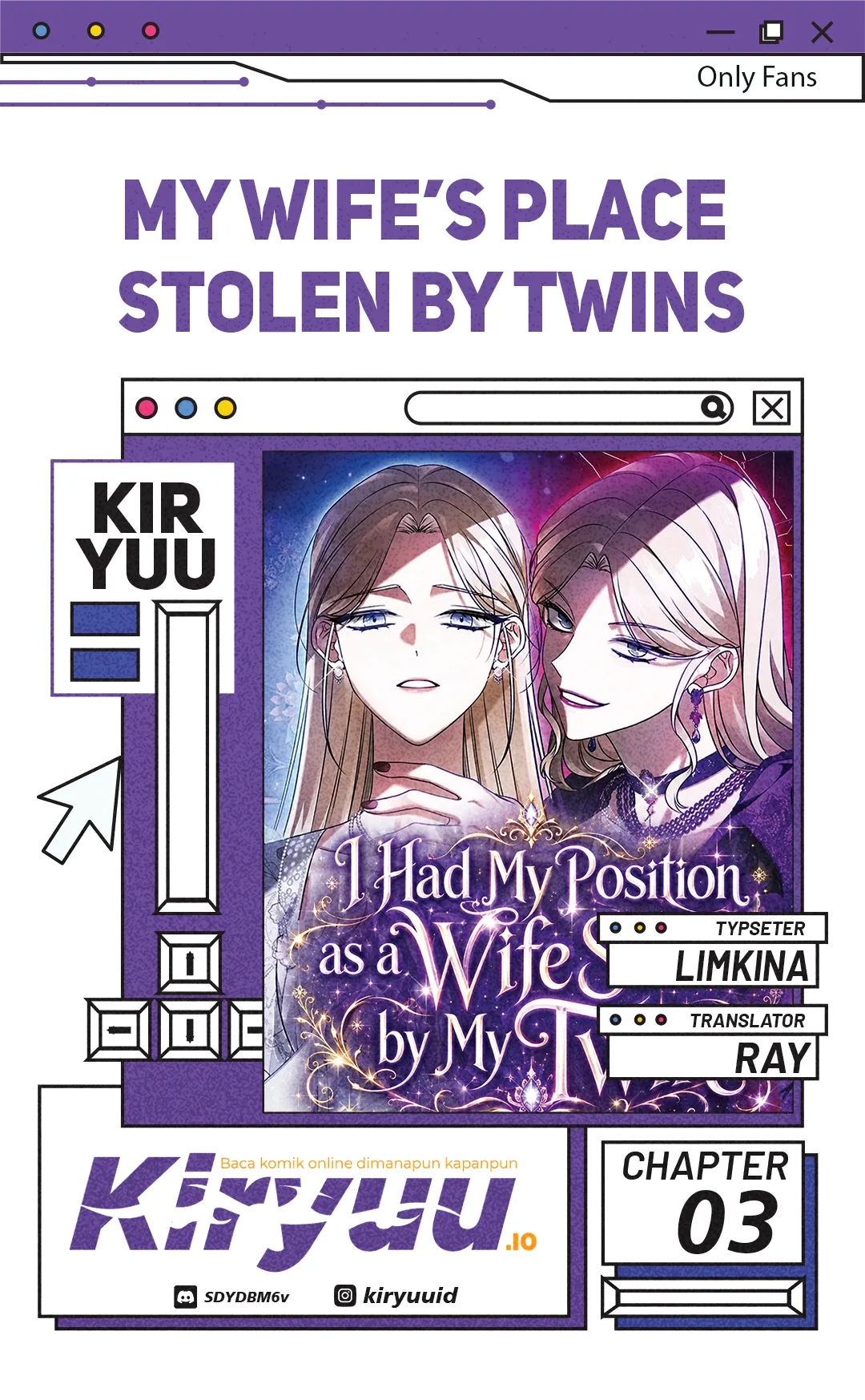 Komik My Twin Stole My Place as His Wife Chapter 3 gambar 1