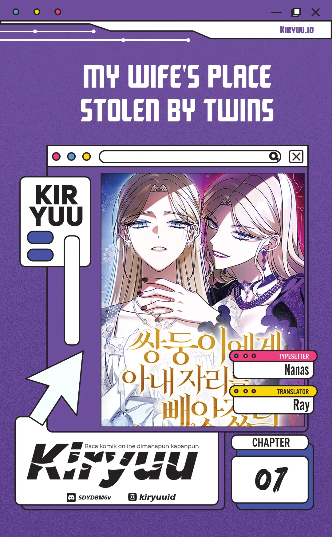 Komik My Twin Stole My Place as His Wife Chapter 7 gambar 1