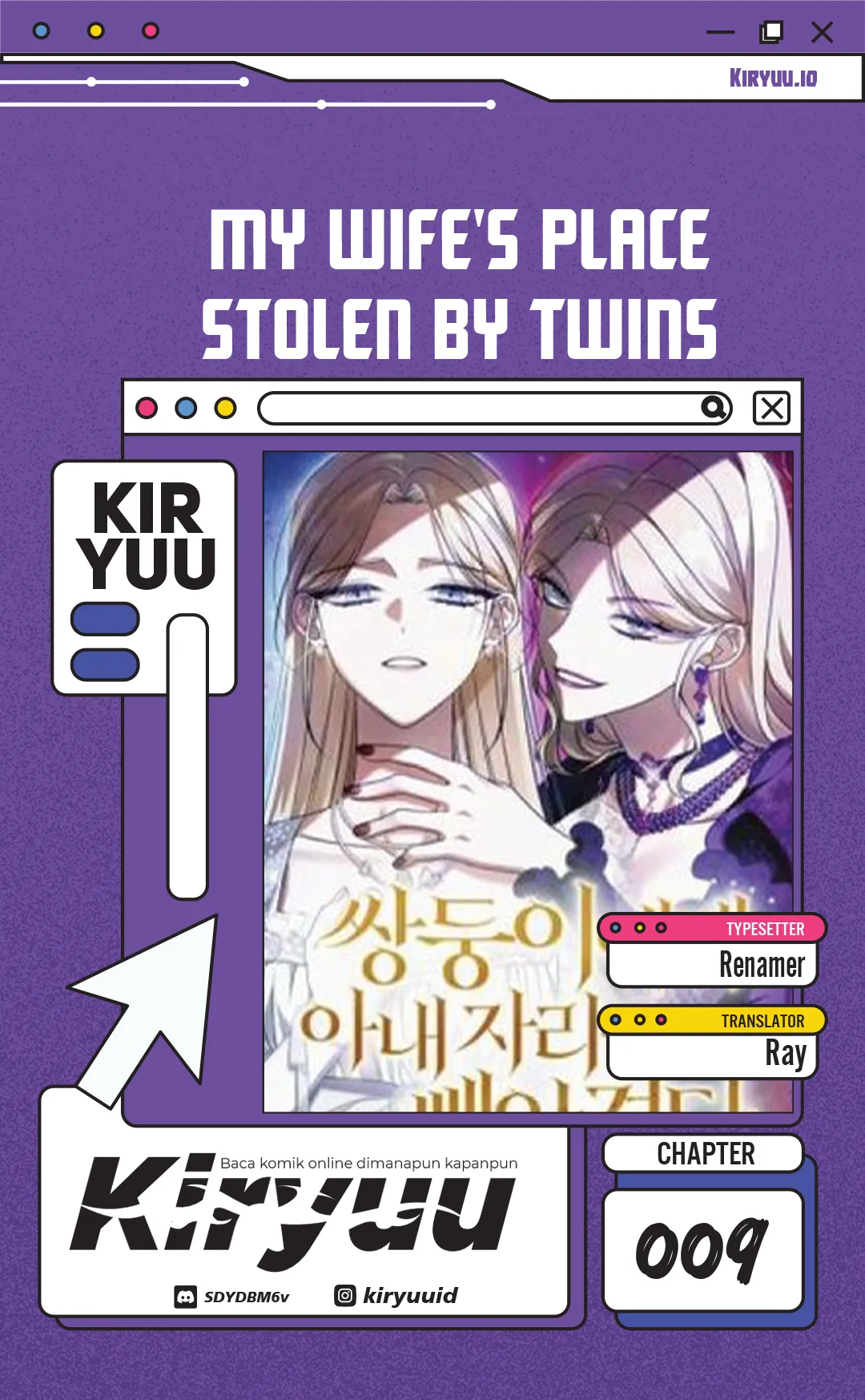 Komik My Twin Stole My Place as His Wife Chapter 9 gambar 1