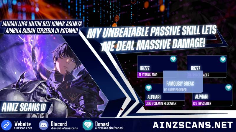 Komik My Unbeatable Passive Skill Lets Me Deal Massive Damage! Chapter 10 gambar 1