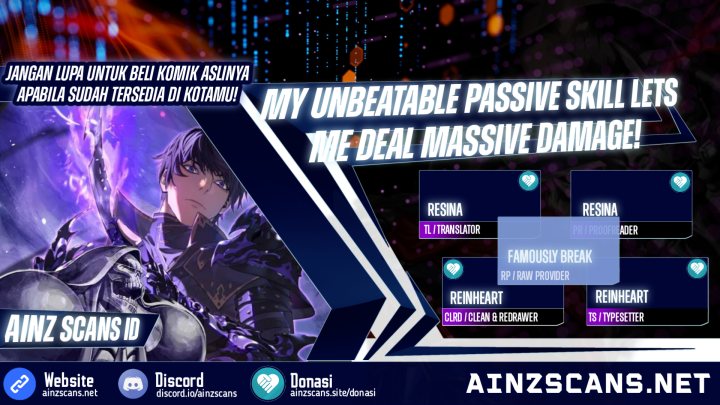 Komik My Unbeatable Passive Skill Lets Me Deal Massive Damage! Chapter 13 gambar 1