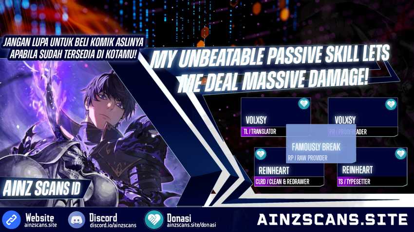 Komik My Unbeatable Passive Skill Lets Me Deal Massive Damage! Chapter 2 gambar 1